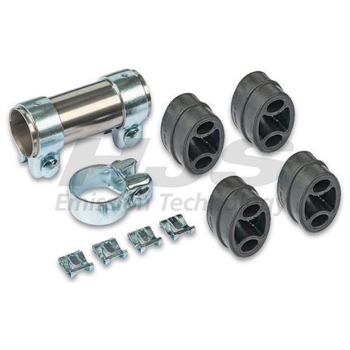 1 Mounting Kit, exhaust system HJS 82 14 1772