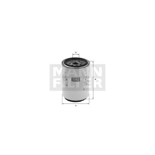 1 Fuel Filter MANN-FILTER WK 933 x MERCEDES-BENZ