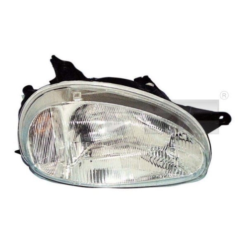1 Headlight TYC 20-3203-95-2 OPEL