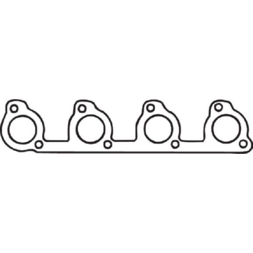 1 Gasket, exhaust pipe BOSAL 256-129 FORD