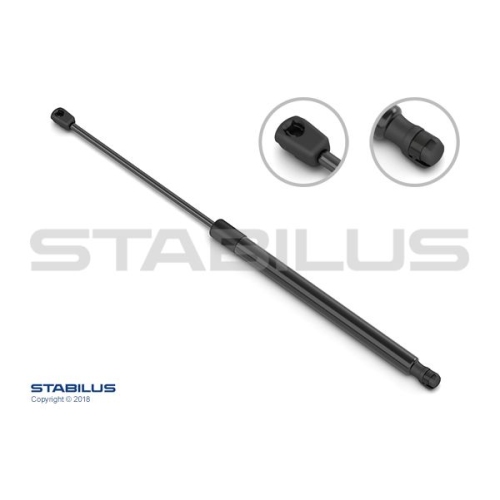 1 Gas Spring, boot-/cargo area STABILUS 034529 // LIFT-O-MAT® VW
