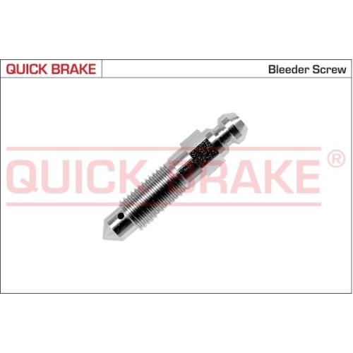 1 Breather Screw/Valve QUICK BRAKE 0091