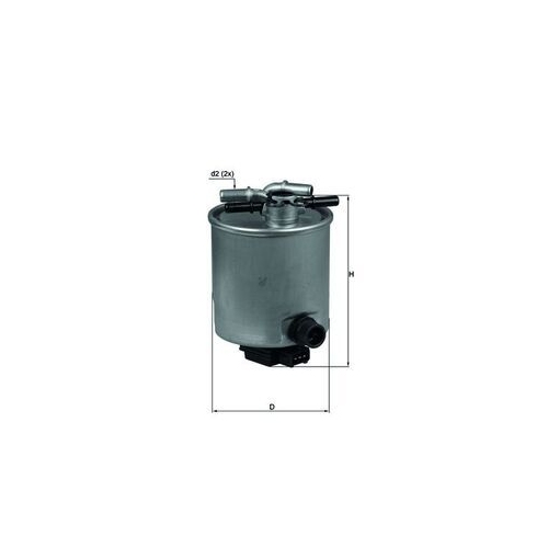 1 Fuel Filter MAHLE KL 440/14 NISSAN RENAULT