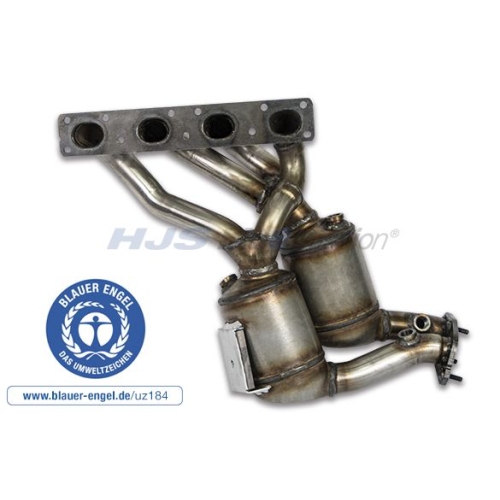1 Catalytic Converter HJS 96 12 4071 with the ecolabel "Blue Angel" BMW