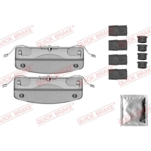 1 Accessory Kit, disc brake pad QUICK BRAKE 109-0041