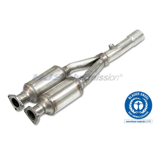 1 Catalytic Converter HJS 96 11 3150 with the ecolabel "Blue Angel" AUDI