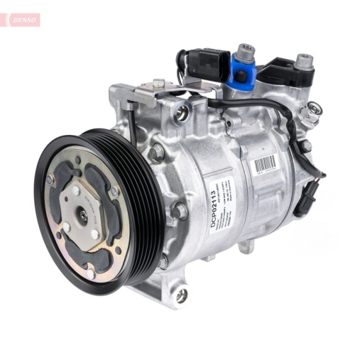 1 Compressor, air conditioning DENSO DCP02113 AUDI VW