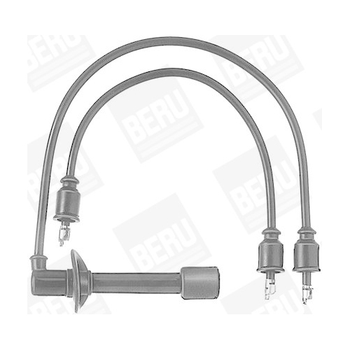 1 Ignition Cable Kit BERU by DRiV ZEF309 PORSCHE