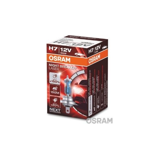 Glühlampe Glühbirne OSRAM H7 55W/12V Sockelausführung: PX26d (64210NL)