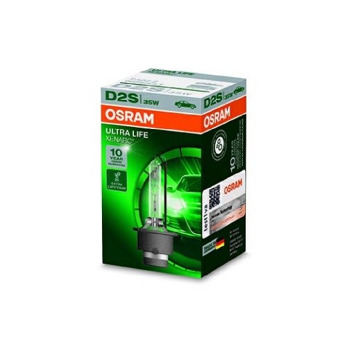 Incandescent lightbulb OSRAM D2S 35W / 85V socket embodiment: P32d-2 (66240ULT)