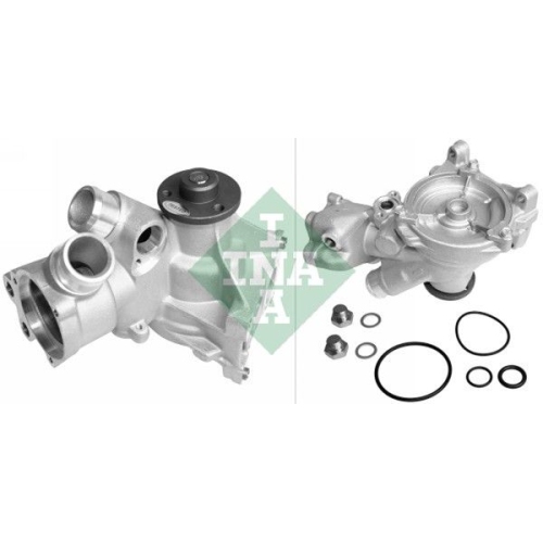 1 Water Pump, engine cooling INA 538 0214 10 MERCEDES-BENZ