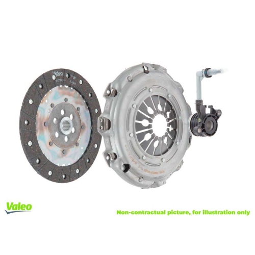 1 Clutch Kit VALEO 834086 KIT3P (CSC) with High Efficiency Clutch AUDI FORD SEAT