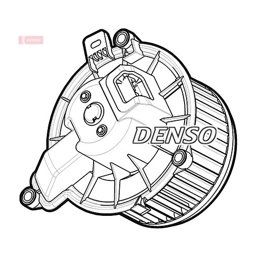 Innenraumgebläse DENSO DEA12007 IVECO