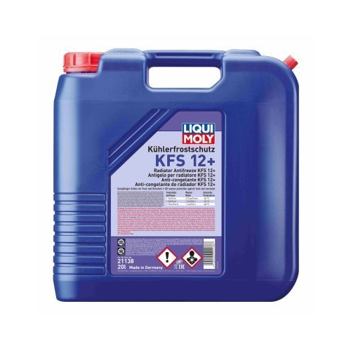 1 Antifreeze LIQUI MOLY 21138 Kühlerfrostschutz KFS 12+