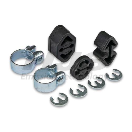 1 Mounting Kit, exhaust system HJS 82 11 4522