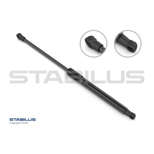 1 Gas Spring, boot/cargo area STABILUS 136715 // LIFT-O-MAT® TOYOTA