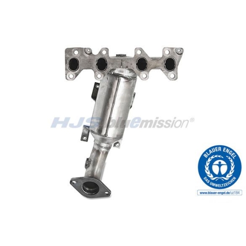 1 Catalytic Converter HJS 96 32 4049 with the ecolabel "Blue Angel" FIAT