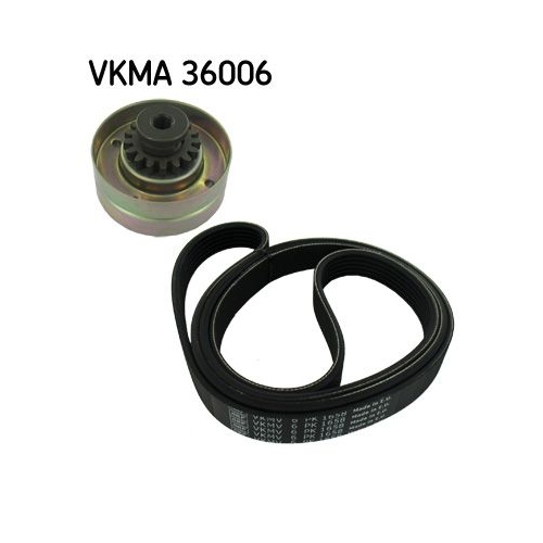 1 V-Ribbed Belt Set SKF VKMA 36006 RENAULT