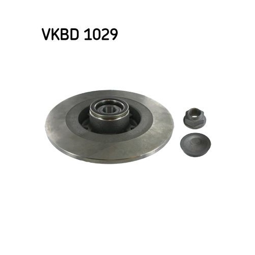 1 Brake Disc SKF VKBD 1029 RENAULT