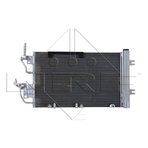1 Condenser, air conditioning NRF 35633 EASY FIT OPEL VAUXHALL