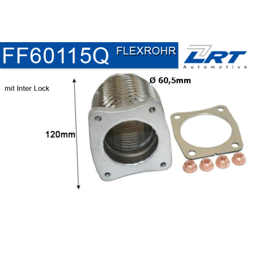 Flexrohr, Abgasanlage LRT FF60115Q VOLVO