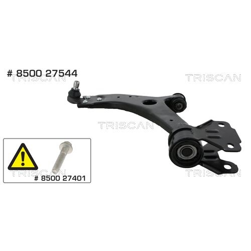 1 Control/Trailing Arm, wheel suspension TRISCAN 8500 27544 VOLVO