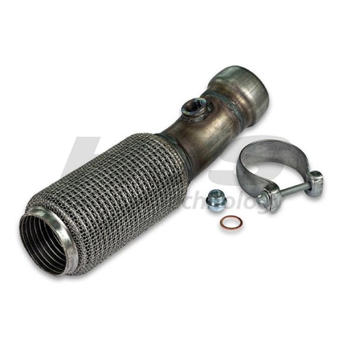 1 Flexible Pipe, exhaust system HJS 91 13 1569 interFLEX connector MERCEDES-BENZ