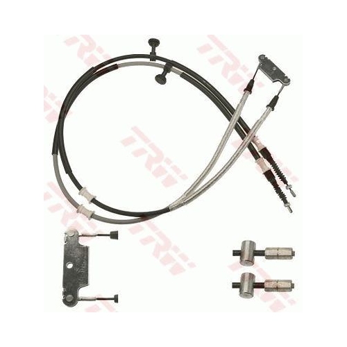 1 Cable Pull, parking brake TRW GCH239 OPEL VAUXHALL CHEVROLET