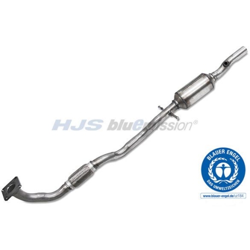 1 Catalytic Converter HJS 96 11 4204 with the ecolabel "Blue Angel" AUDI