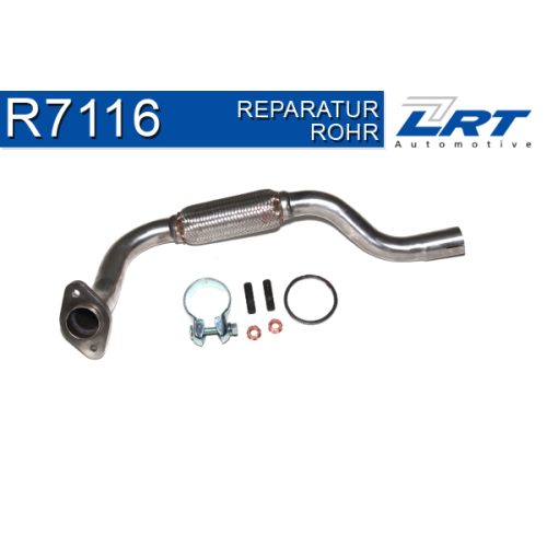 1 Repair Pipe, catalytic converter LRT R7116 OPEL GENERAL MOTORS