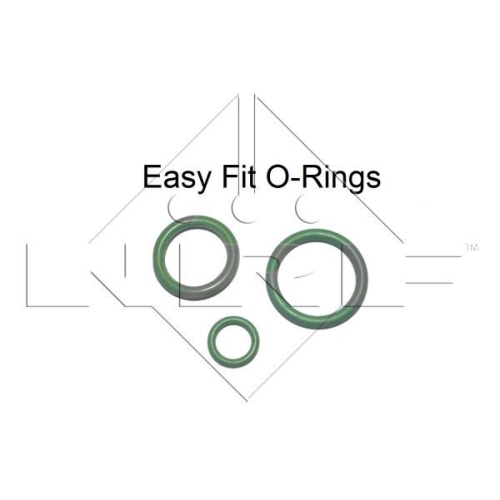 1 Seal Ring Set, air conditioning NRF 38158