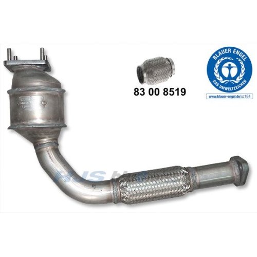 1 Catalytic Converter HJS 96 15 3022 with the ecolabel "Blue Angel" FORD