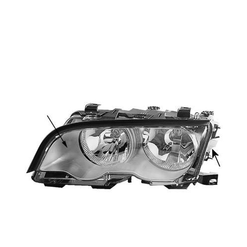 1 Headlight VAN WEZEL 0647962 BMW