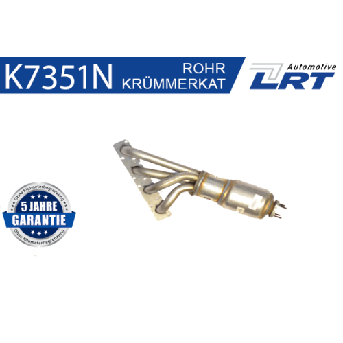 1 Manifold Catalytic Converter LRT K7351N BMW
