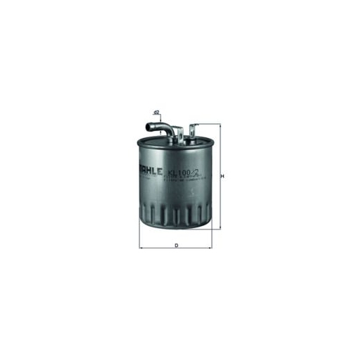 1 Fuel Filter MAHLE KL 100/2 MERCEDES-BENZ