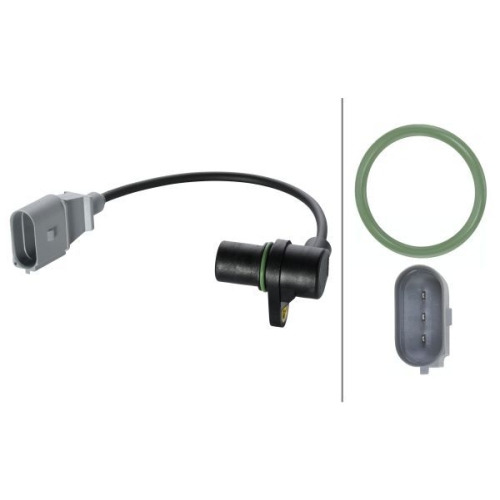 1 Sensor, crankshaft pulse HELLA 6PU 009 146-581 AUDI SEAT SKODA VW