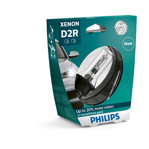 PHILIPS Glühlampe Glühbirne D2R Gasentladungslampe Sockelausführung P32d-3 85126XV2S1