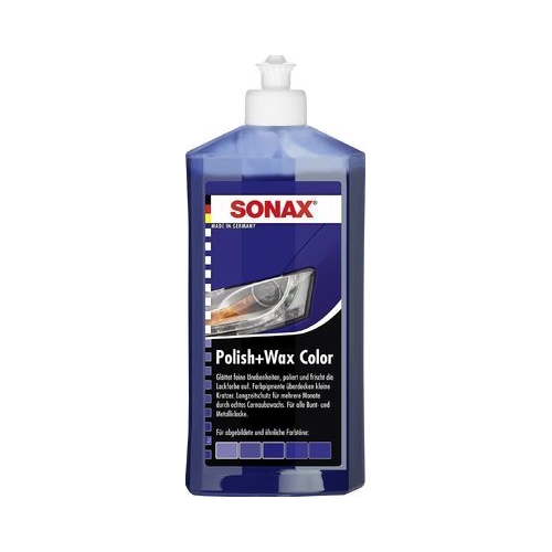 Lackpolitur SONAX 02962000 Polish & Wax Color NanoPro blau 500ml