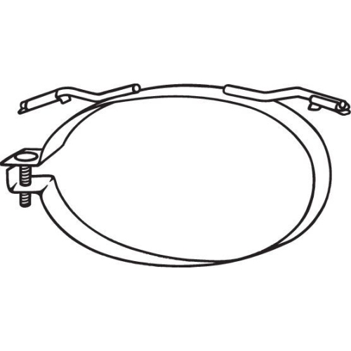 1 Mount, exhaust system BOSAL 251-837