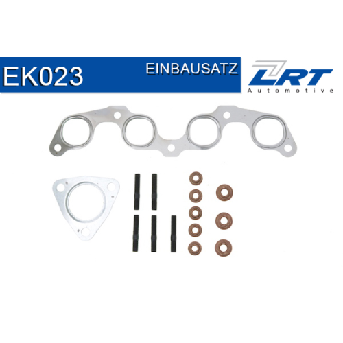 1 Mounting Kit, exhaust manifold LRT EK023 VW