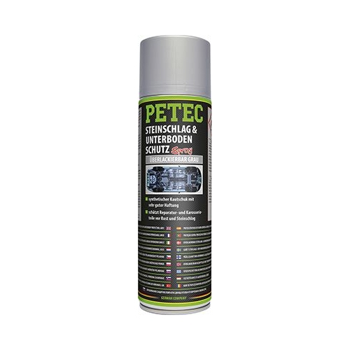 Unterbodenschutz PETEC 73350 Steinschlag- & Unterbodenschutz Spray, grau 0.5l