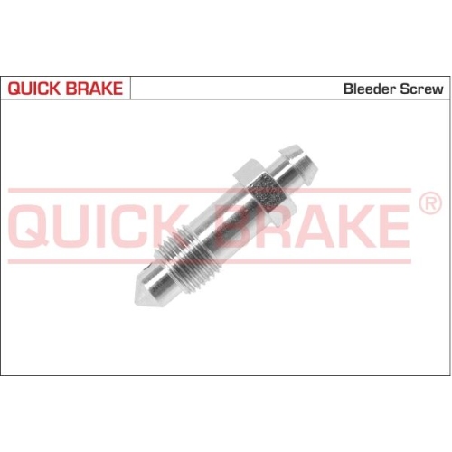1 Breather Screw/Valve QUICK BRAKE 0018