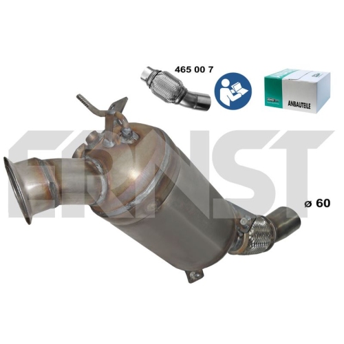 1 Soot/Particulate Filter, exhaust system ERNST 920988 Set BMW
