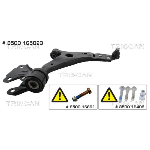 1 Control/Trailing Arm, wheel suspension TRISCAN 8500 165023 FORD