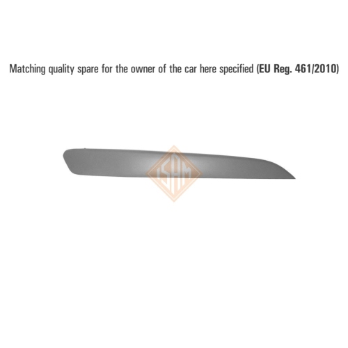 ISAM 0703714 trim / protective strip bumper front right for Opel Astra H