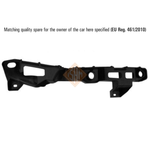 ISAM 1438311 bracket bumper front right for Renault Clio III