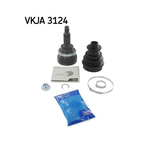 1 Joint Kit, drive shaft SKF VKJA 3124 OPEL