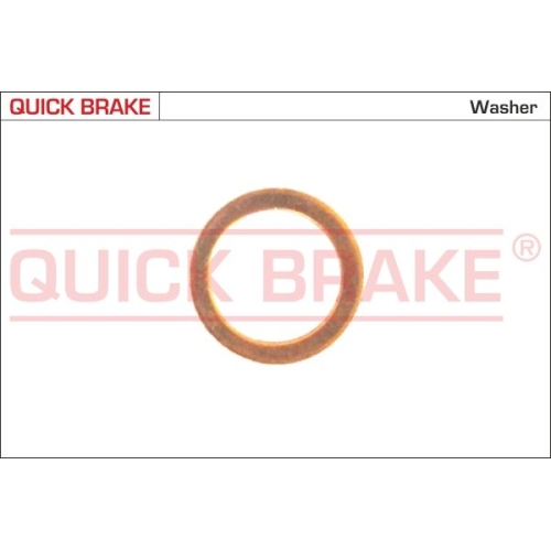 1 Washer QUICK BRAKE 3218