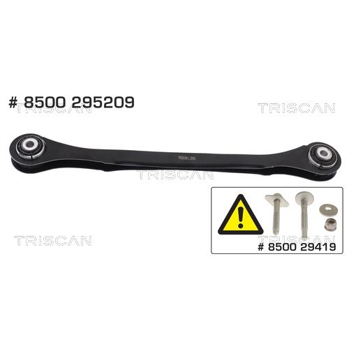 1 Control/Trailing Arm, wheel suspension TRISCAN 8500 295209 AUDI SEAT SKODA VW