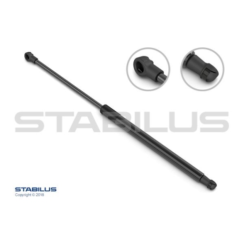 1 Gas Spring, boot-/cargo area STABILUS 570741 // LIFT-O-MAT® TOYOTA